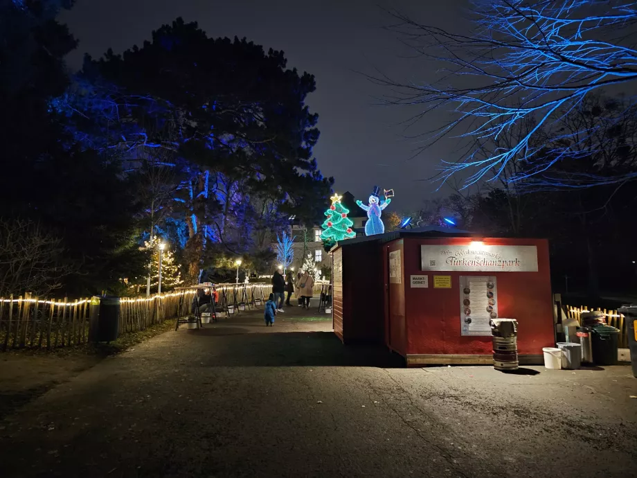 Julmarknad i Türkenschanzpark