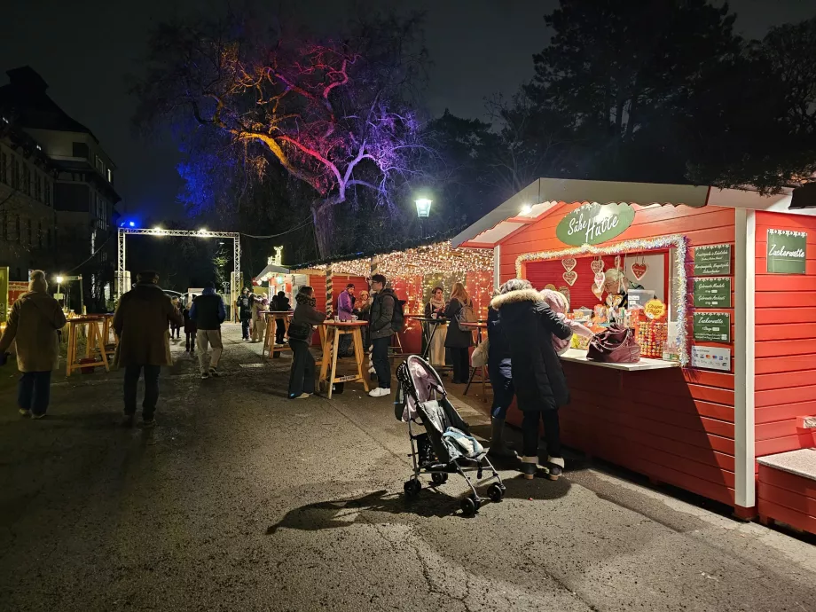 Julmarknad i Türkenschanzpark