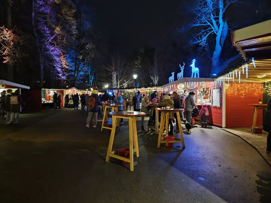 Julmarknad i Türkenschanzpark