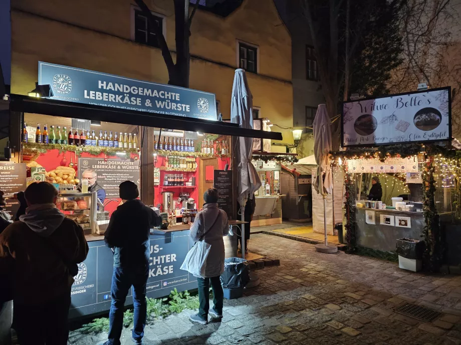 Julmarknad på Spittelberg