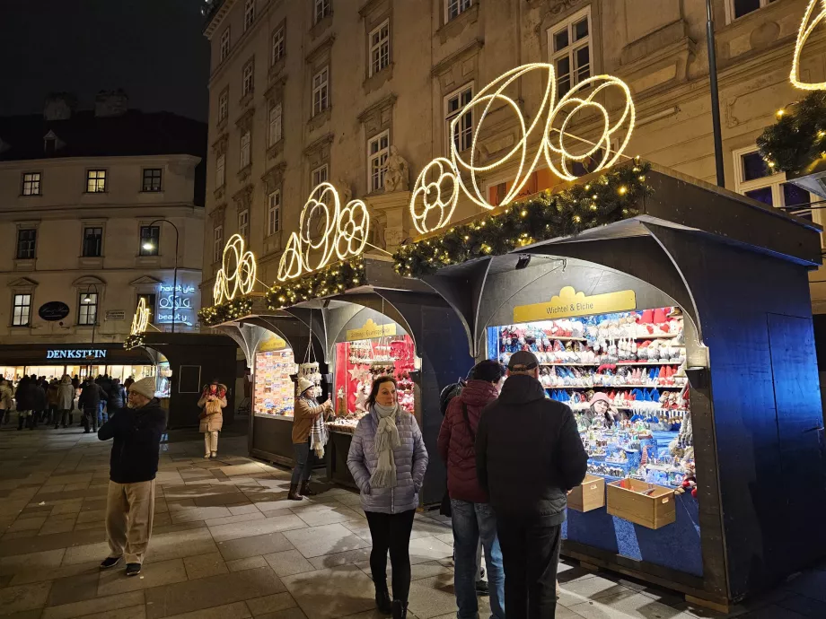 Marknader på Stephansplatz