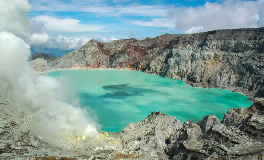 Vulkanen Kawah Ijen