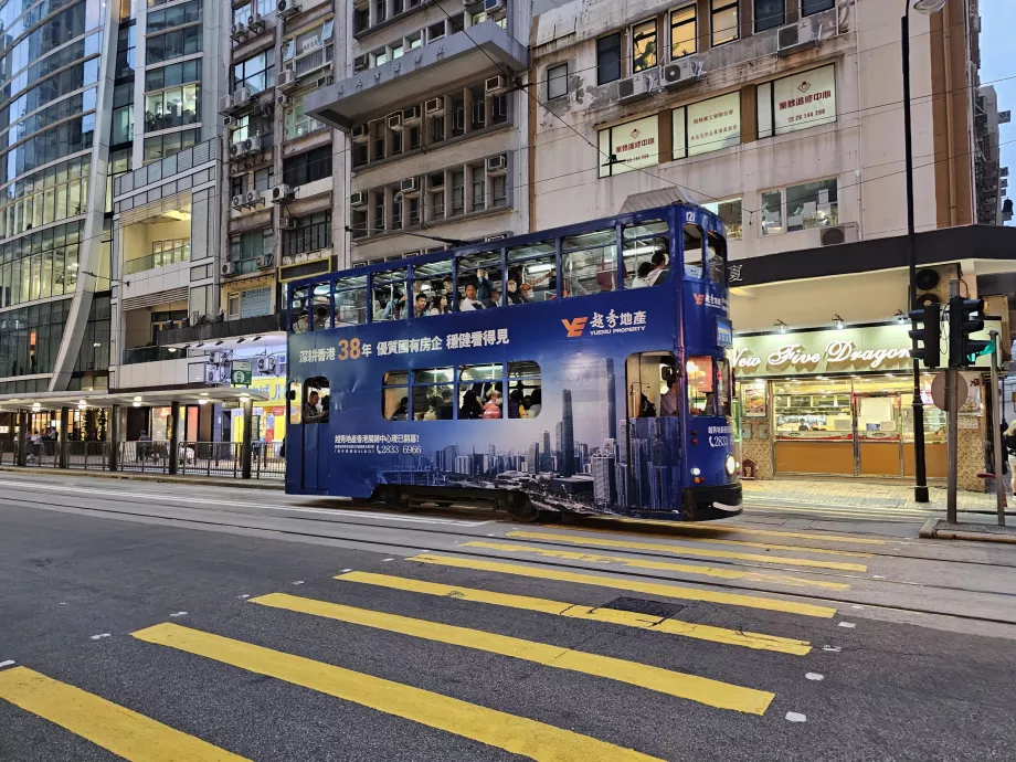 Spårvagn i Hong Kong