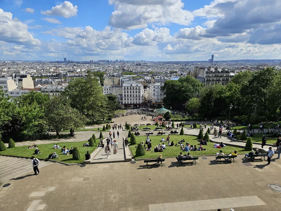 Utsikt från Sacre Coeur