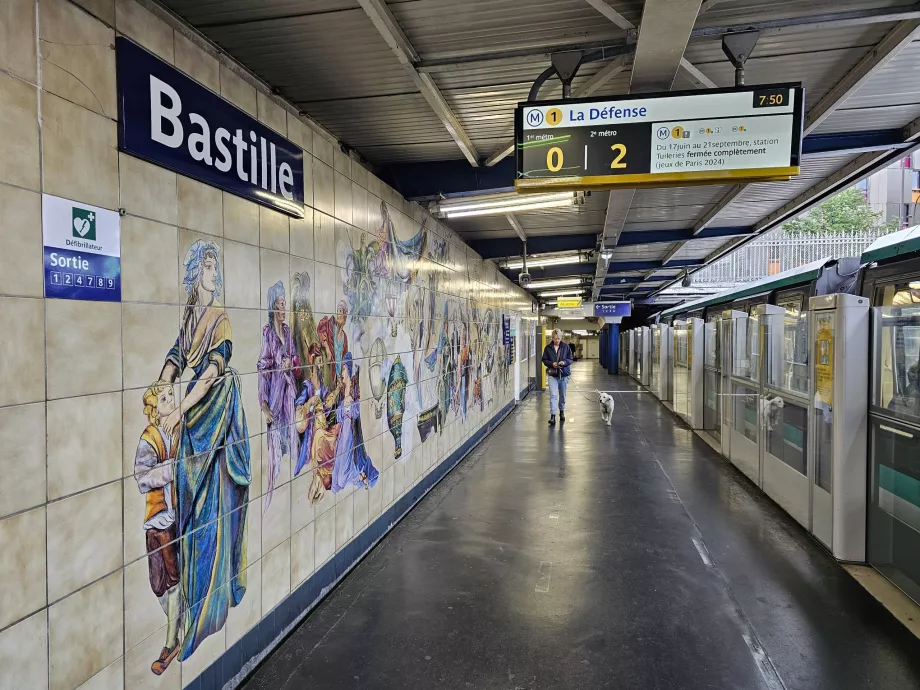 Bastille tunnelbanestation