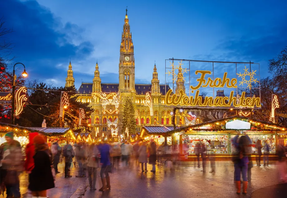 Julmarknad i Wien