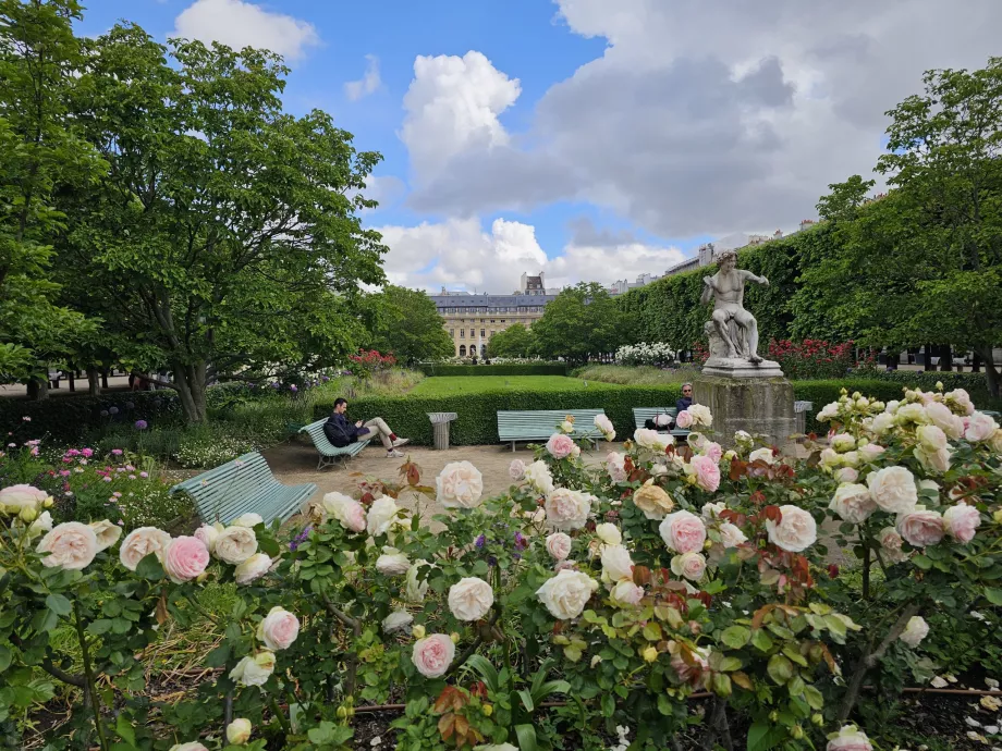 Trädgårdarna vid Palais Royal