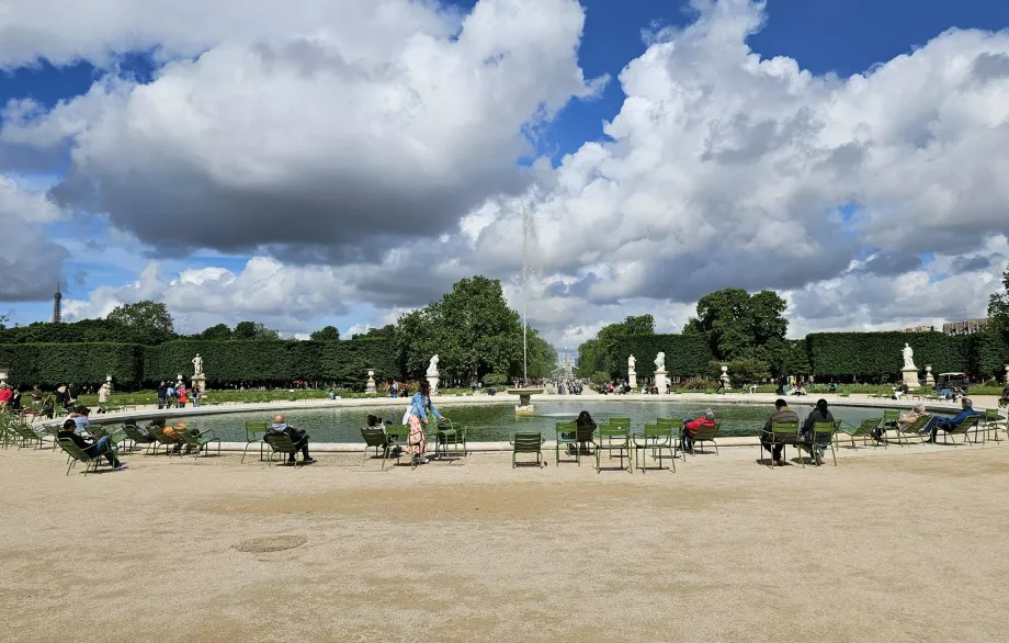 Trädgårdar Tuileries