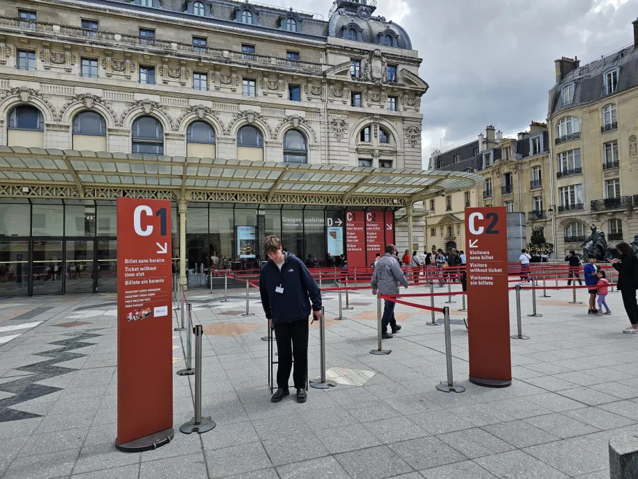 Inträde till Orsay-museet