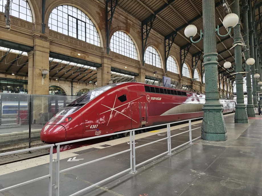 Eurostar vid Gare du Nord