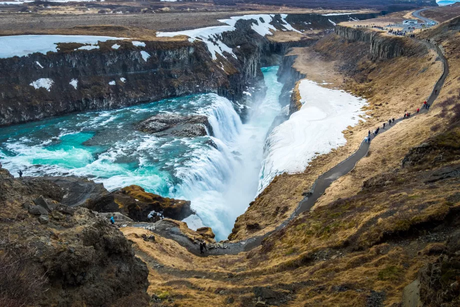 Gullfoss utsiktsplats