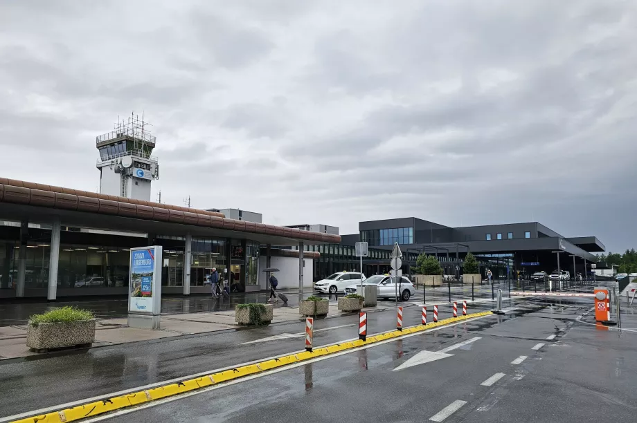 Översiktsbild av Ljubljana Airport