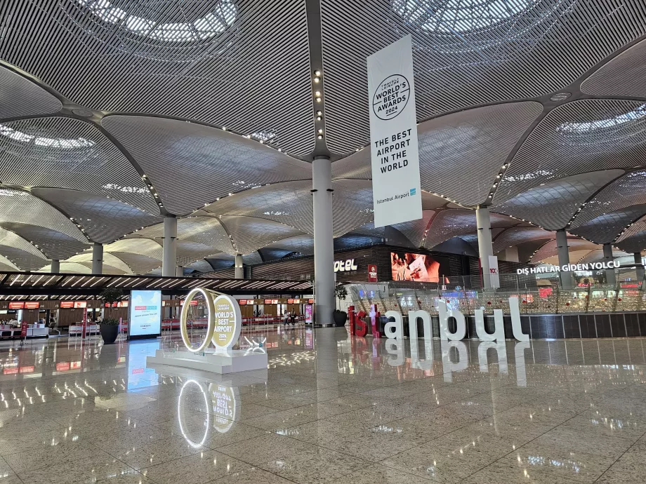 Istanbul Airport, allmänt område, avgångar