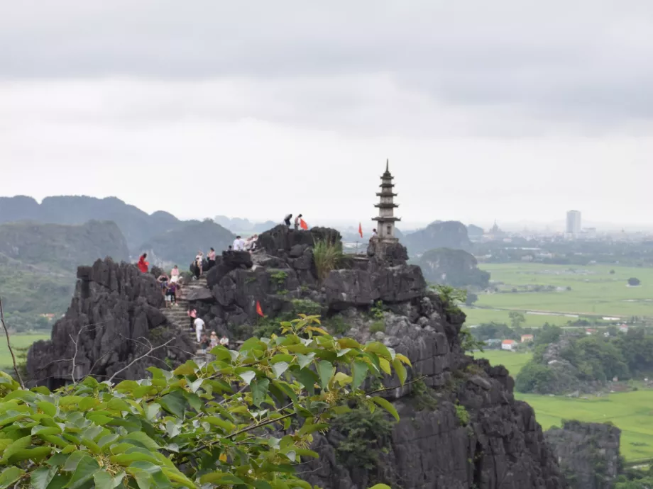 Han Mua utsiktsplats, Ninh Binh, Vietnam