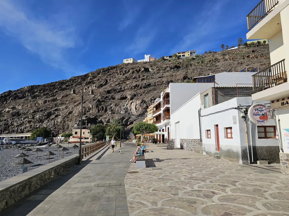 Strandpromenad Playa Santiago