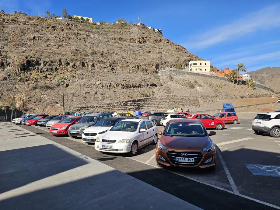 Parkering Playa Santiago