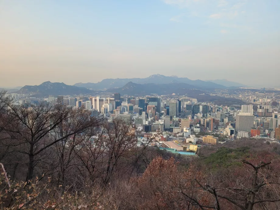 Utsikt från Namsan Hill