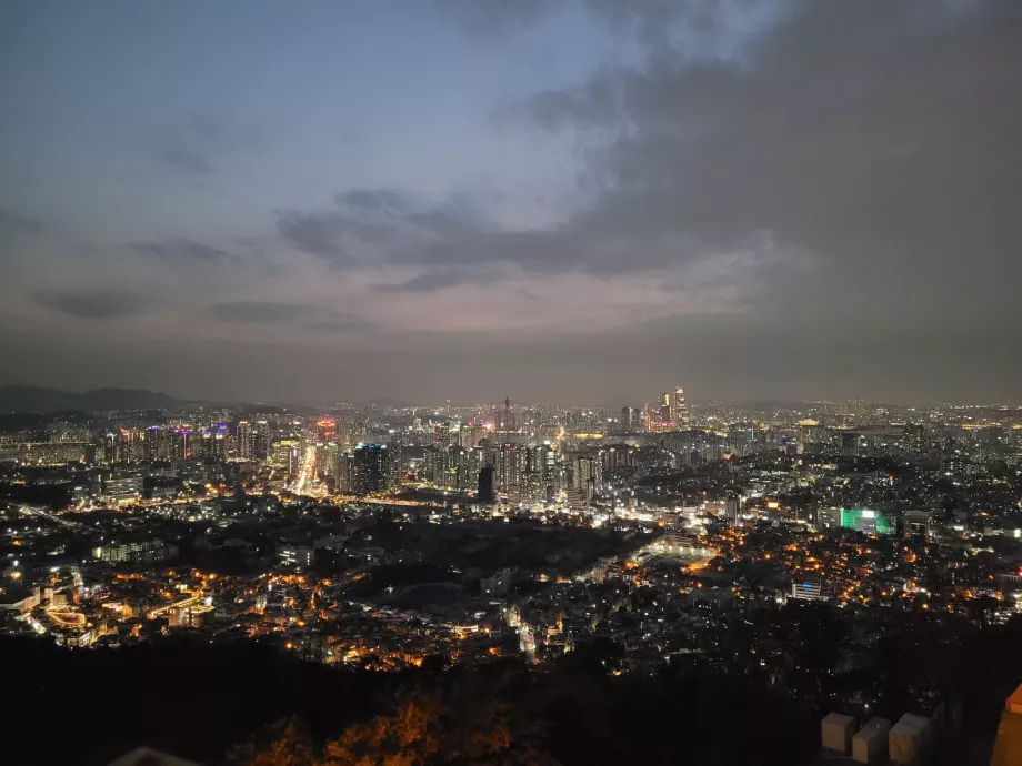 Utsikt från Namsan Hill