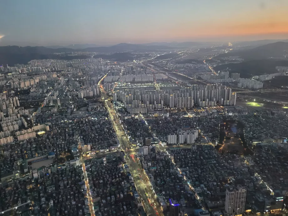 Utsikt från Lotte World Tower