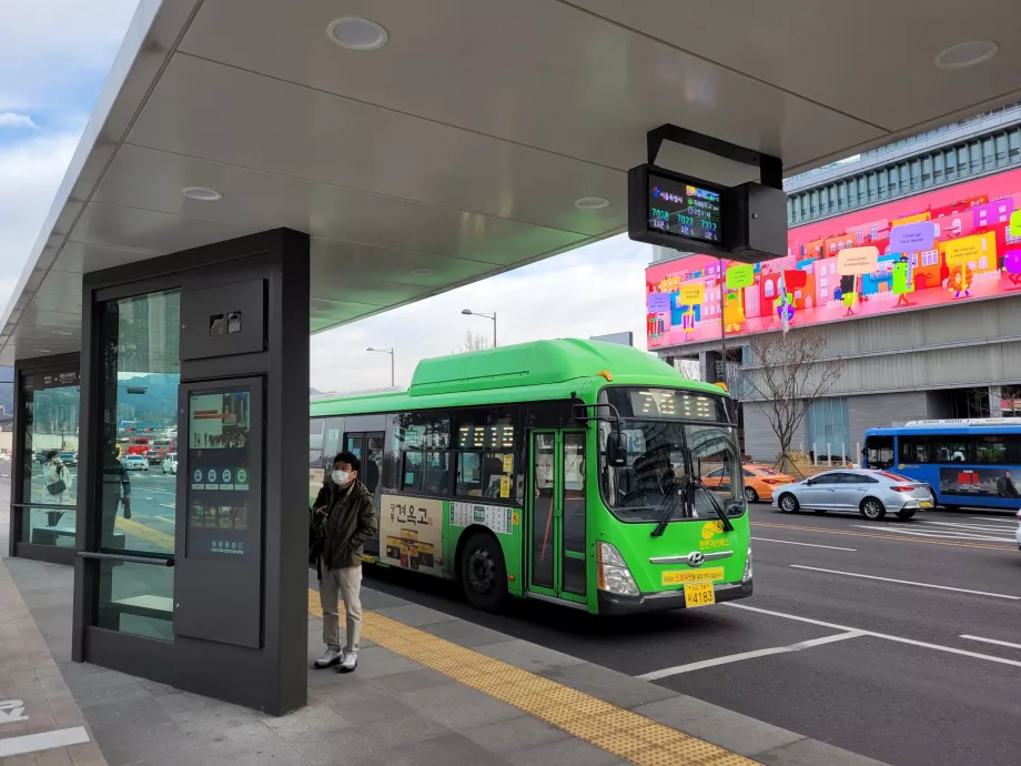 Busshållplats, Seoul