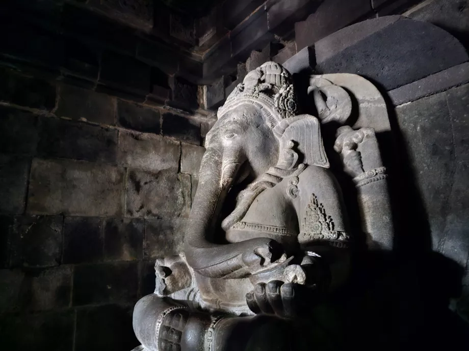 Prambanan, staty av Ganesha