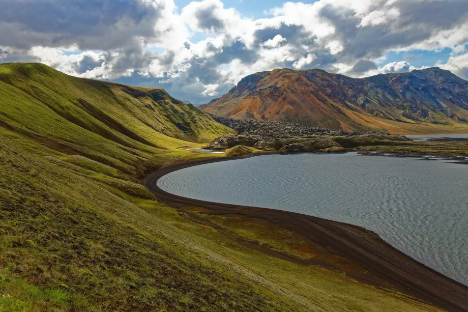 Landmannalaugar sjö