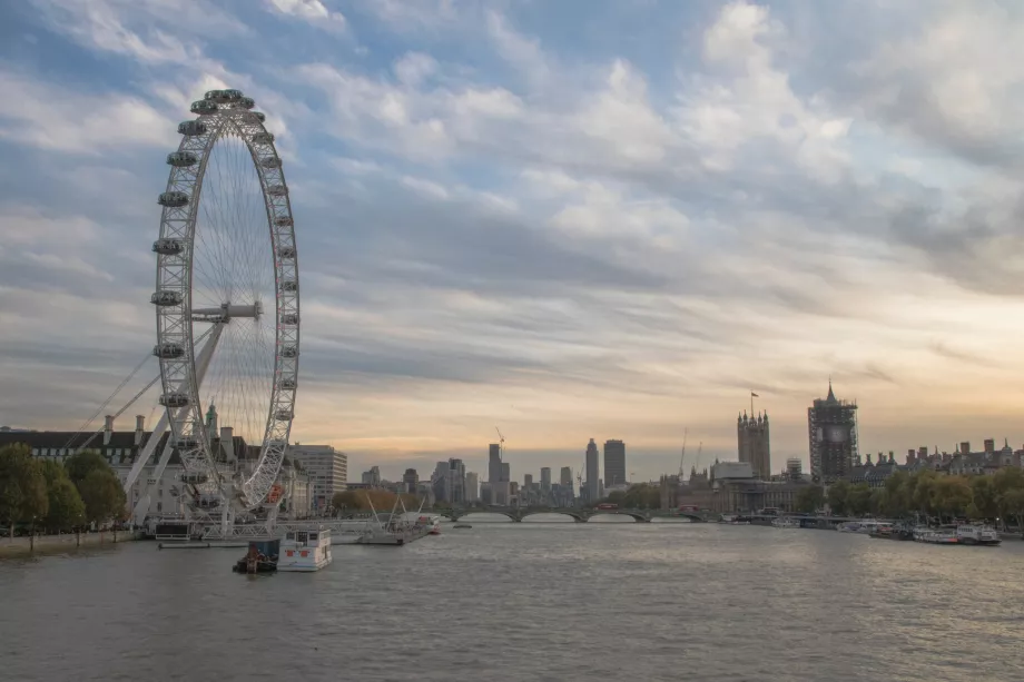 Utsikt över London Eye