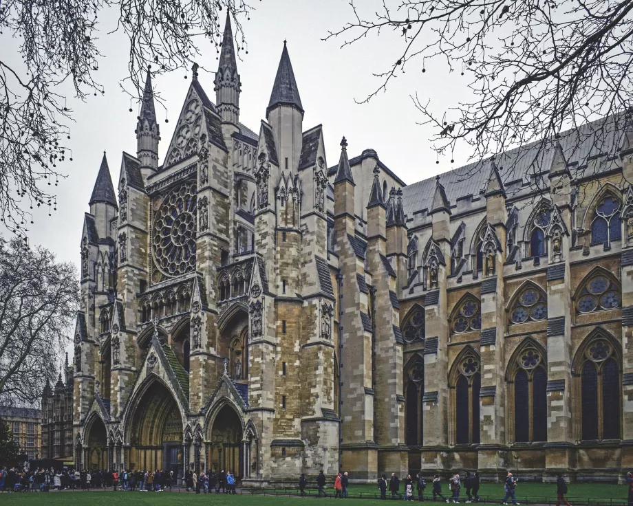 Westminster Abbey - norra framsidan